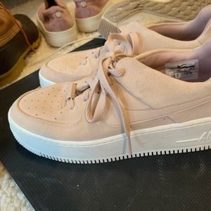 Mauve nike Air Force 1